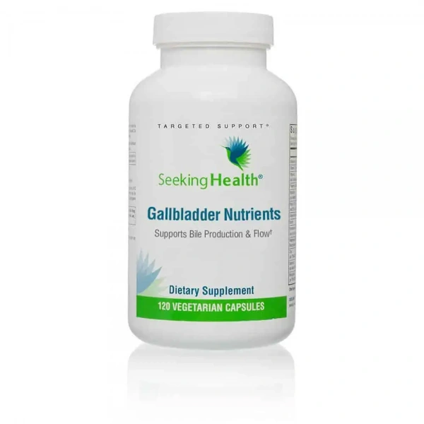 SEEKING HEALTH Gallbladder Nutrients (Wsparcie wątroby) 120 Kapsułek wegetariańskich